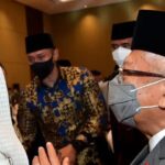 Wakil Presiden (Wapres) K.H. Ma’ruf Amin saat menghadiri acara Milad ke-47 MUI di Hotel Sultan Jakarta,