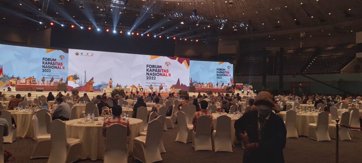 Forum Kapasitas Nasional II 2022 pada 27-28 Juli 2022 di Jakarta.