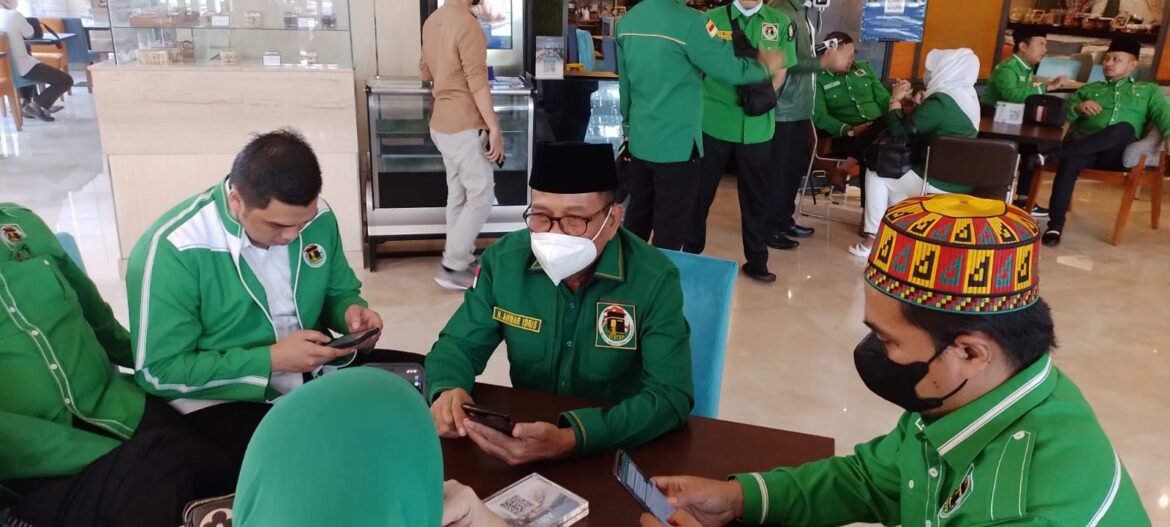 H. Ikbal Sayuti Ketua DPP PPP Riau saat ditemui di acara Rapat Pimpinan Nasional(Rapimnas) ke-lV