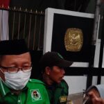 Tiga ketum partai KIB daftarkan partai masing-masing untuk mengikuti Pemilu 2024 di KPU, Jakarta,