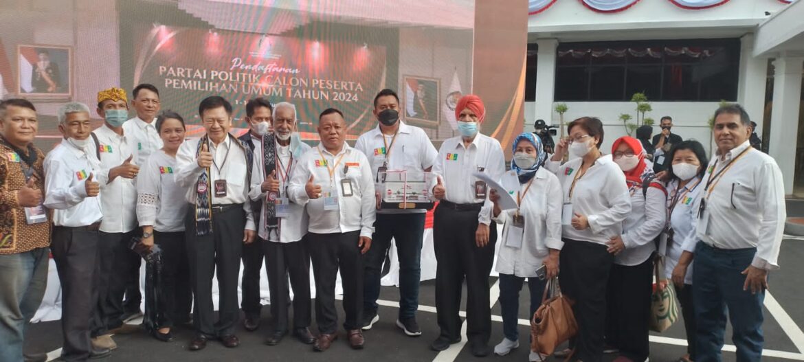 Dewan Pimpinan Nasional Partai Bhinneka Indonesia (DPN PBI) telah melakukan pendaftaran Partai Bhinneka