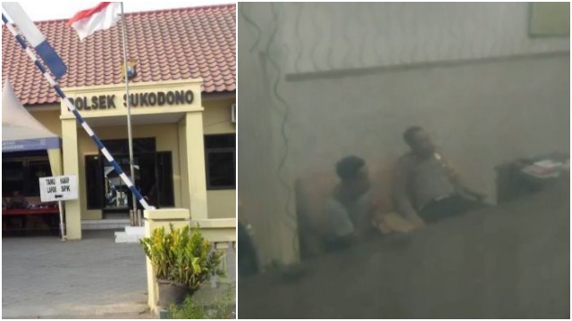 Kapolsek Sukodono, AKP Ketut Agus Wardhana bersama Empat anggotanya ditangkap