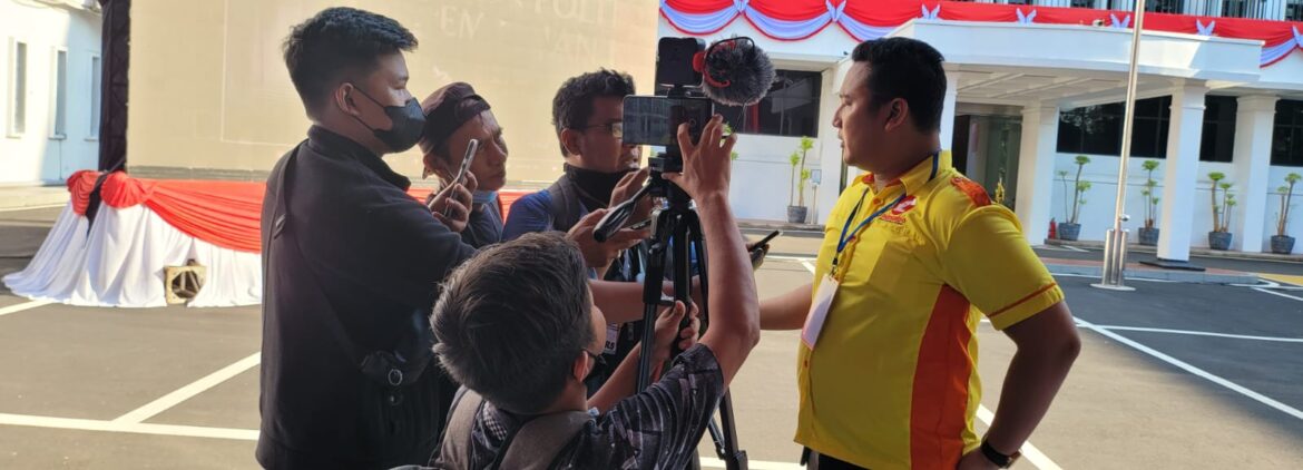 Rully Novindra bendahara Bapilu DPP Parsindo Optimis 34 DPW Lolos Pada Verifikasi Faktual Di KPU