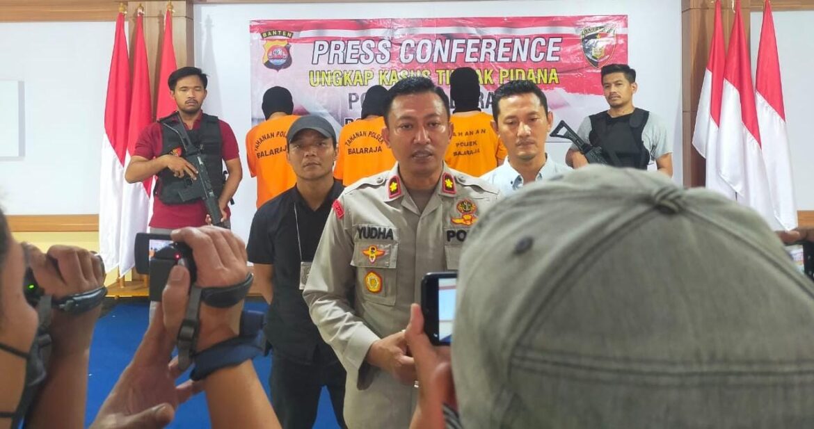 Reskrim Polsek Balaraja Polresta Tangerang Polda Banten meringkus komplotan pencuri