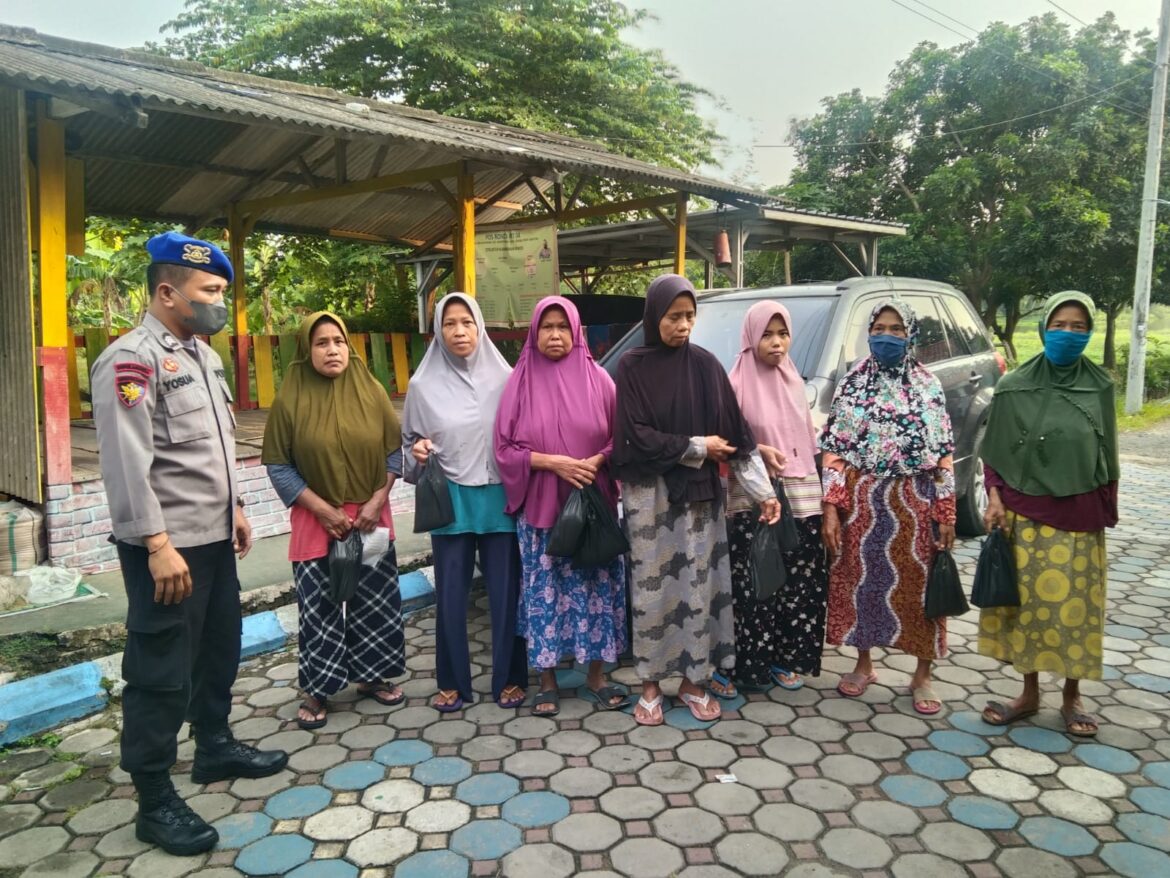 Ditpolairud Polda Banten Laksanakan Commander Wish Kapolda Banten Warung Jum’at