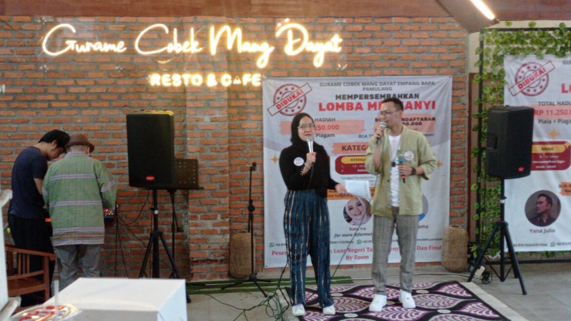 Ratu Ira, Gurame Cobek Mang Dayat & Kopi Panam Ajak Benyamin Davnie & Pilar Bernyanyi Sambut Hari Jadi Kota Tangerang Selatan