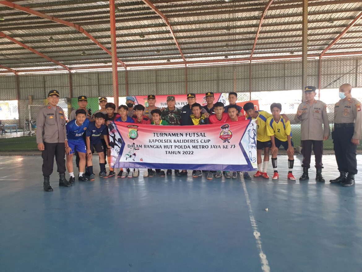 Kegiatan turnamen futsal tingkat polsek Kalideres tersebut dilaksanakan di lapangam futsal centro jl utan jati Kalideres Jakarta