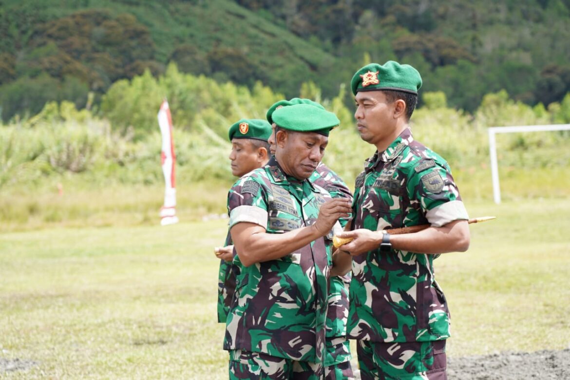 Peresmian Kodim Baru Di Pegaf, Pangdam XVIII/Kasuari Tunjuk Letkol Inf Alexander Eko Setiawan Sebagai Dandim Pertama