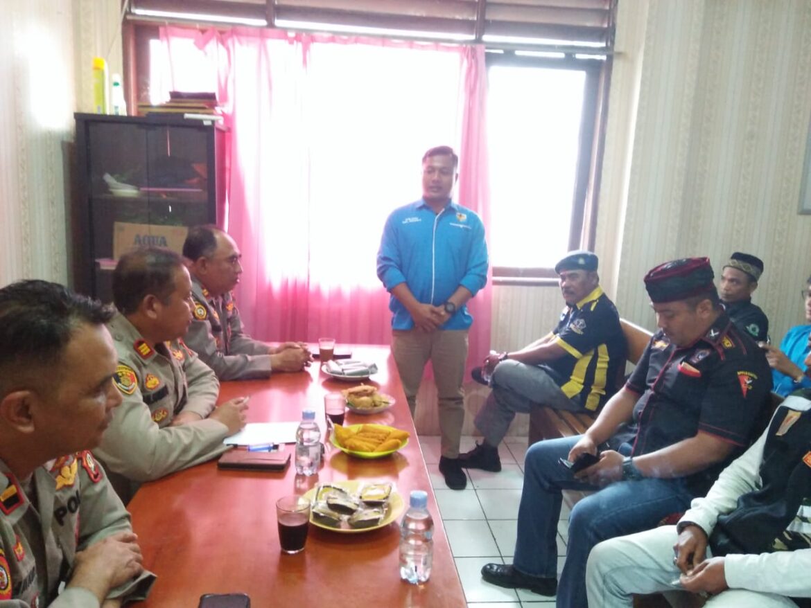 Giat Rapat Koordinasi dan Arahan Kapolsek Pakuhaji kepada seluruh Ketua & Pengurus Ormas se-Kec. Pakuhaji.