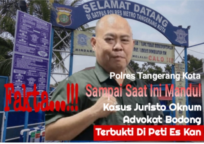 Apakah ada kedekatan oknum Kapokres sama Dugaan Avokad Bodong, yang mengaku Ijazah S1.