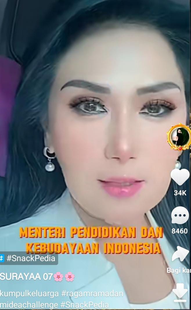 Ibu-ibu minta DPR panggil mendikbud dan Riset agar di pecat, sudah bikin gaduh.