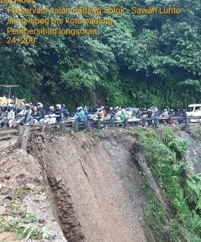 Jalur jalan melalui Sitijau Laut segera bisa di lalui oleh pengendara bermotor.