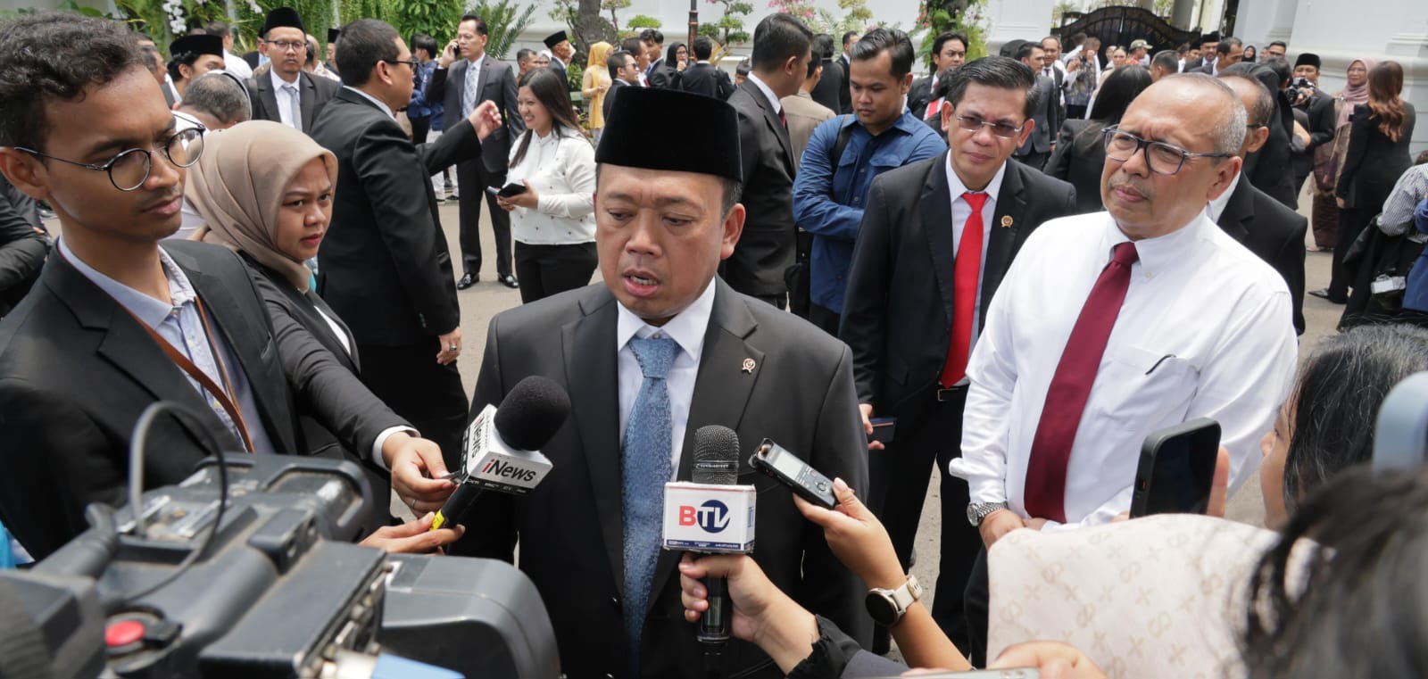 Nusron Wahid menyampaikan sejumlah arahan yang diberikan Presiden Prabowo Subianto.
