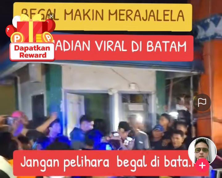 Sempat viral di Batam, begal semangkin meningkat sehubungan bulan Rahmadan.