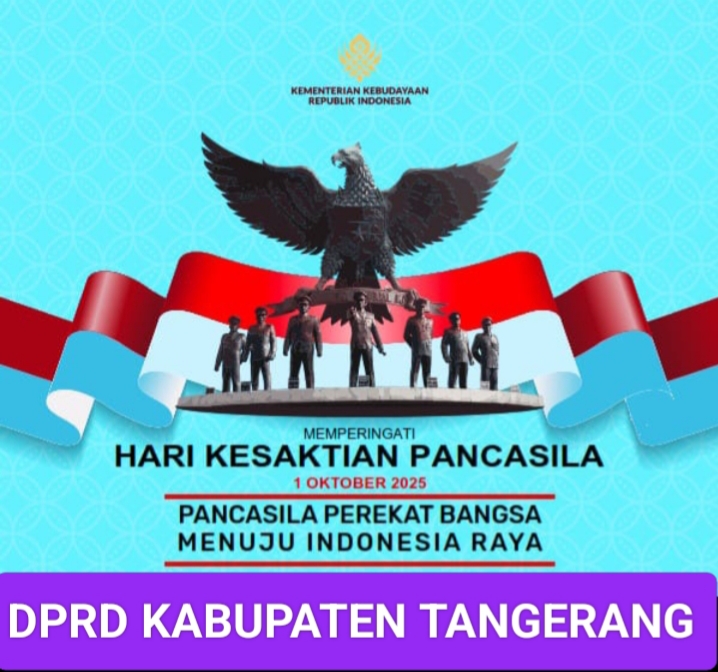 DEWAN DPRD KABUPATEN TANGERANG, ATAS NAMA KETUA MENGUCAPKAN SELAMAT ATAS DILANTIKNYA KETUA DEWAN KESENIAN HJ.AIDA HUBAEDAH SE.M.M
