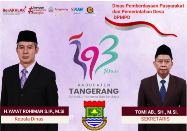 DPMPD MENGUCAPKAN SELAMAT HARI JADI KABUPATEN TANGERANG 393