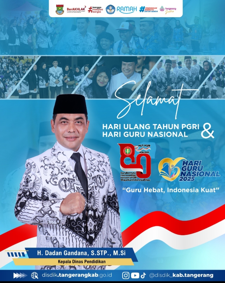 Selamat Hari Jadi PGRI & Hari Guru Nasional