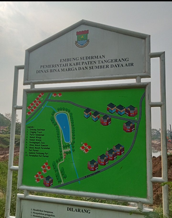 PEMBANGUNAN EMBUNG PERUMAHAN SUDIRMAN MENELAN ANGGARAN 10 MILYAR, DARI TAHAP PERTAMA DAN KEDUA.