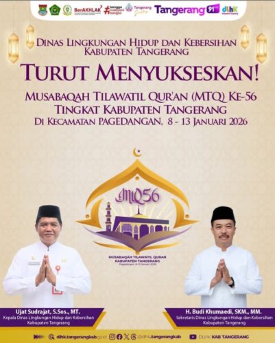 DINAS LINGKUNGAN HIDUP DAN KEBERSIHAN KABUPATEN TANGERANG, TURUT SUKSESKAN MTQ KE 56