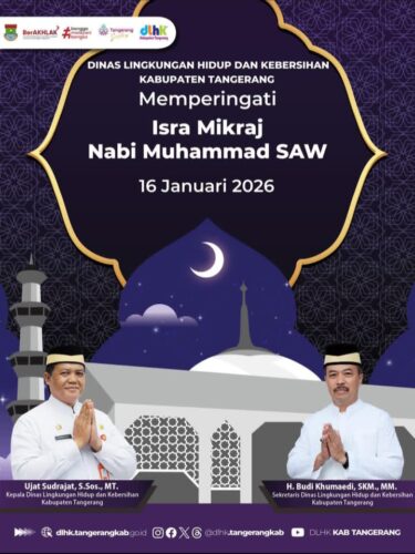 DINAS LINGKUNGAN HIDUP DAN KEBERSIHAN KABUPATEN TANGERANG MEMPERINGATI ISRA MIKRAJ 16 JANUARI 2026